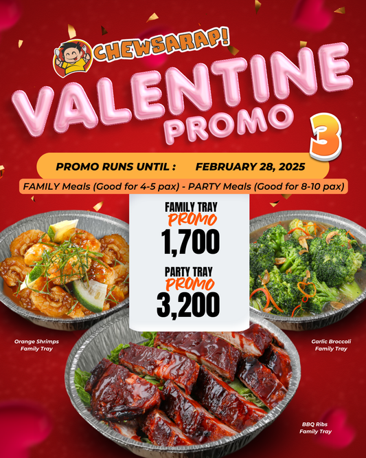 Valentine Food Tray Package 3