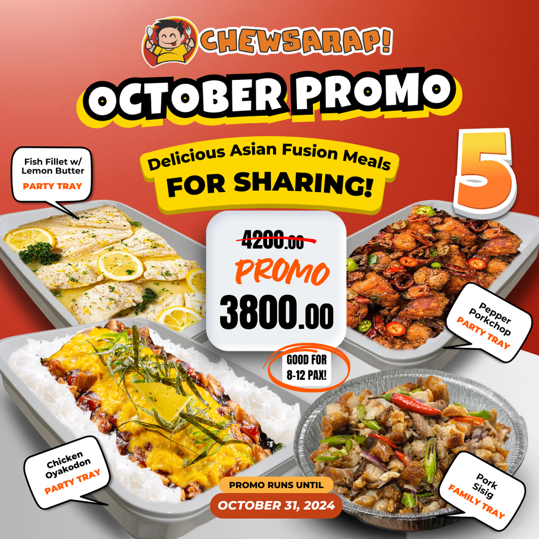 October Party Combo Meals 5