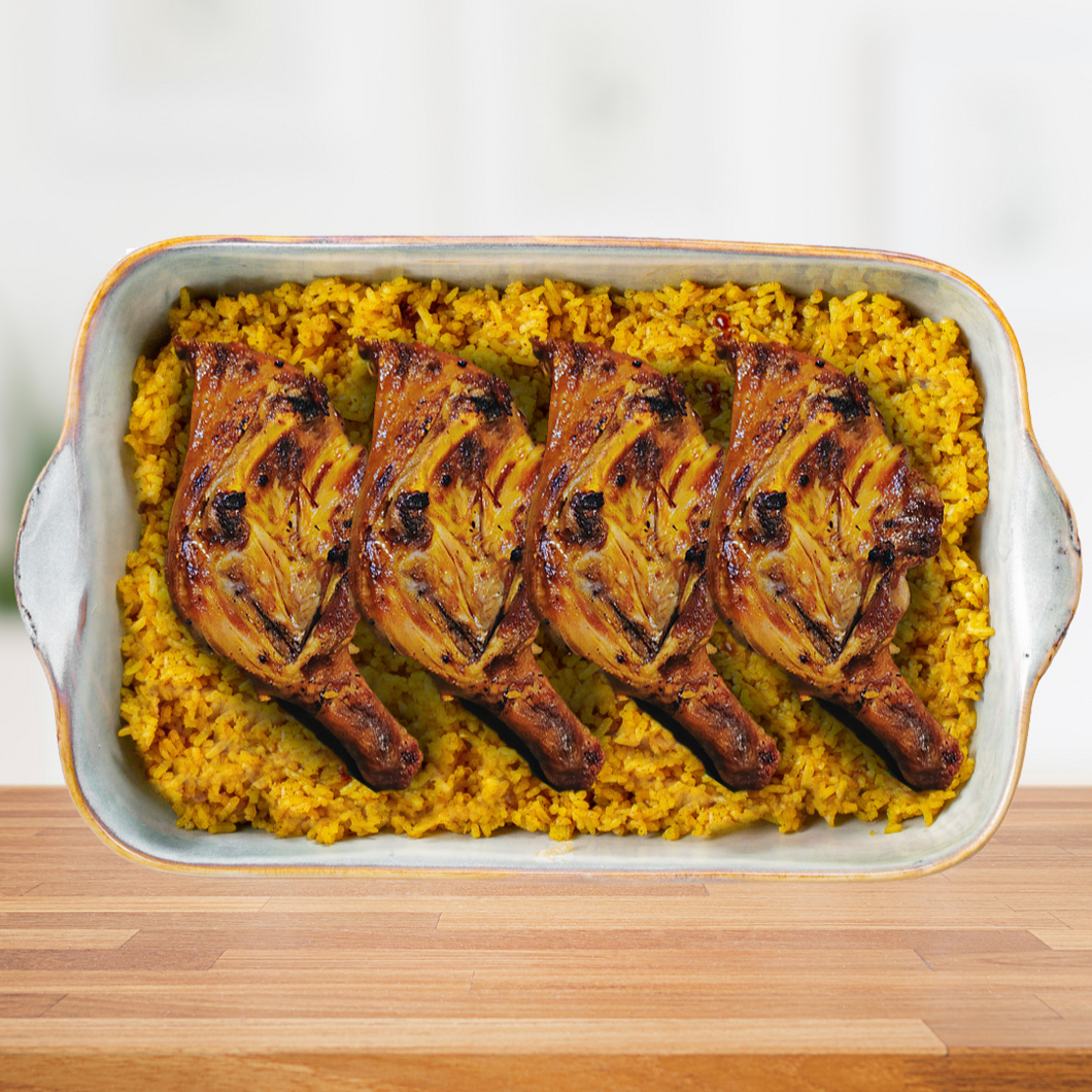 Chicken Inasal with Java Rice