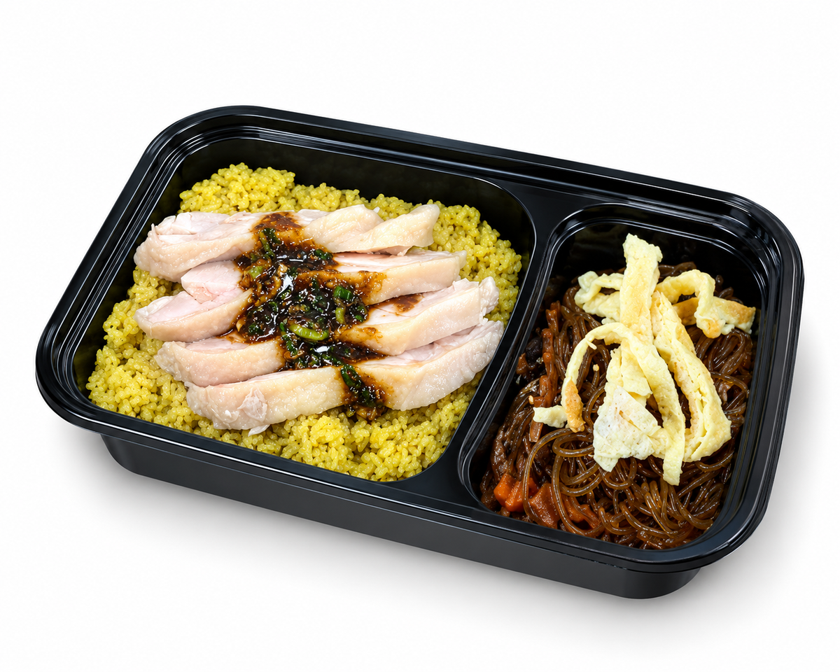 Asian Classic Duo 2-Viand Bento Set