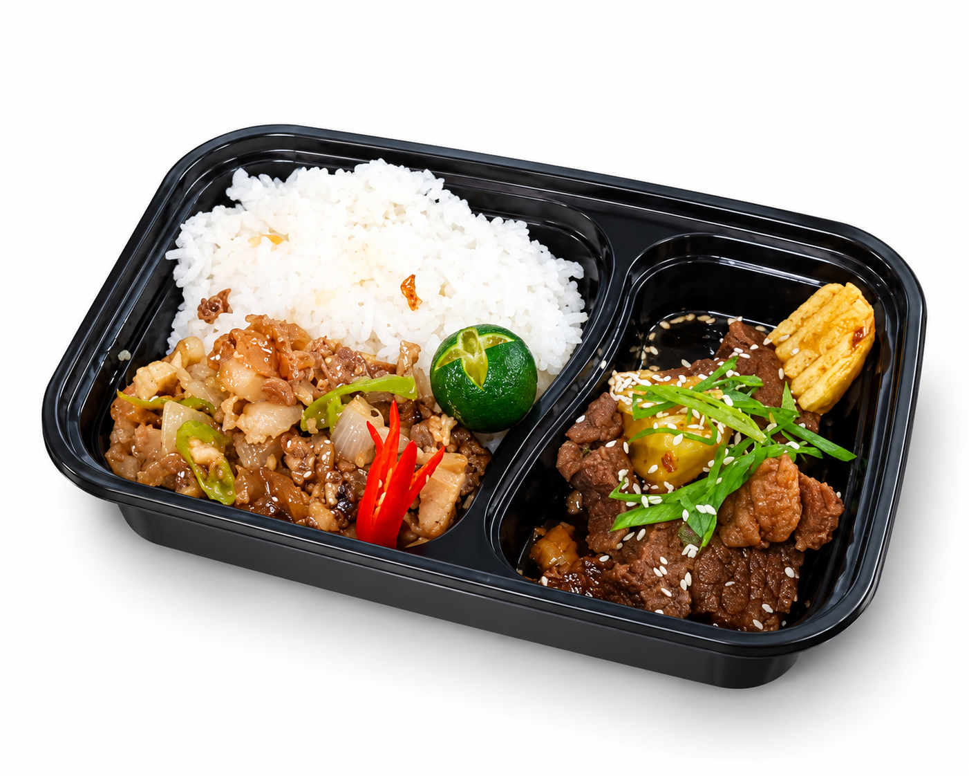 All-Meat Feast 2-Viand Bento Set