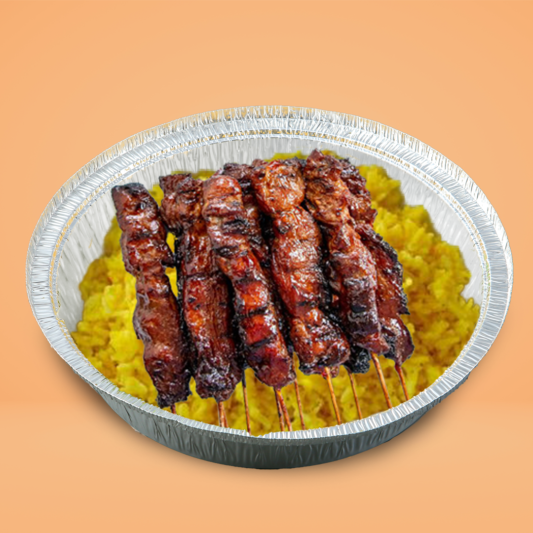 Pork BBQ with Java Rice